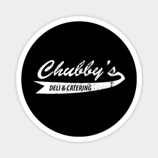 Chubby's Deli and Catering Vintage Logo shirt Magnet